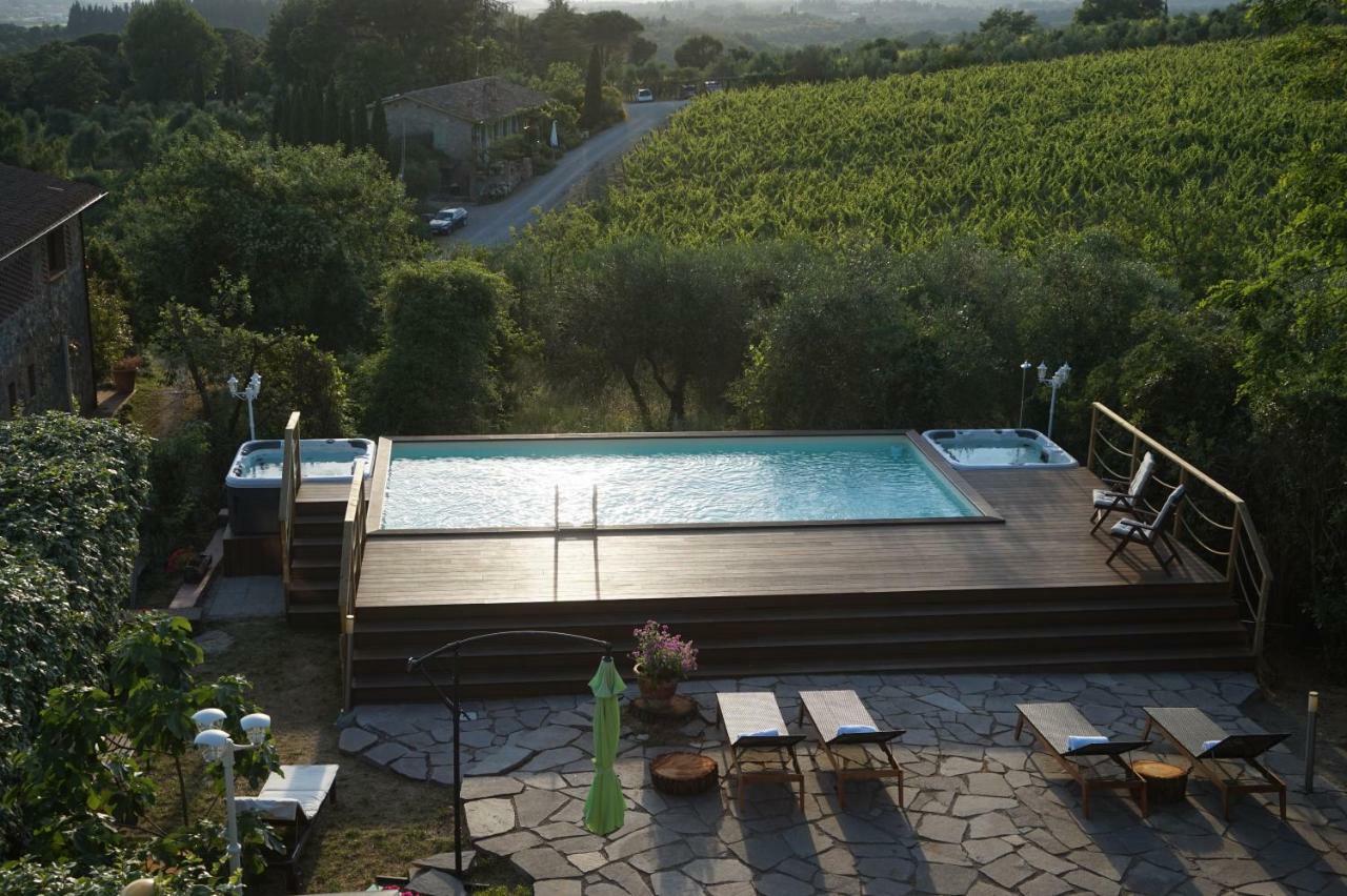 Casa Lucia In Chianti Bed & Breakfast Vagliagli Bagian luar foto